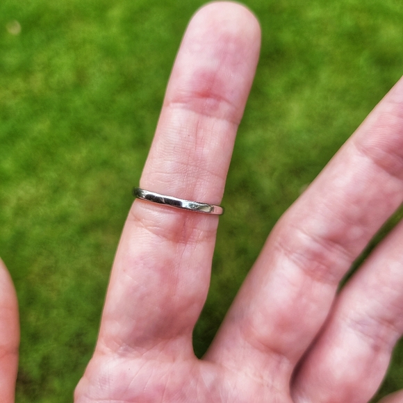 Dazzling Gemstone Butterfly Silver Ring Size 6.5 - Picture 7 of 11